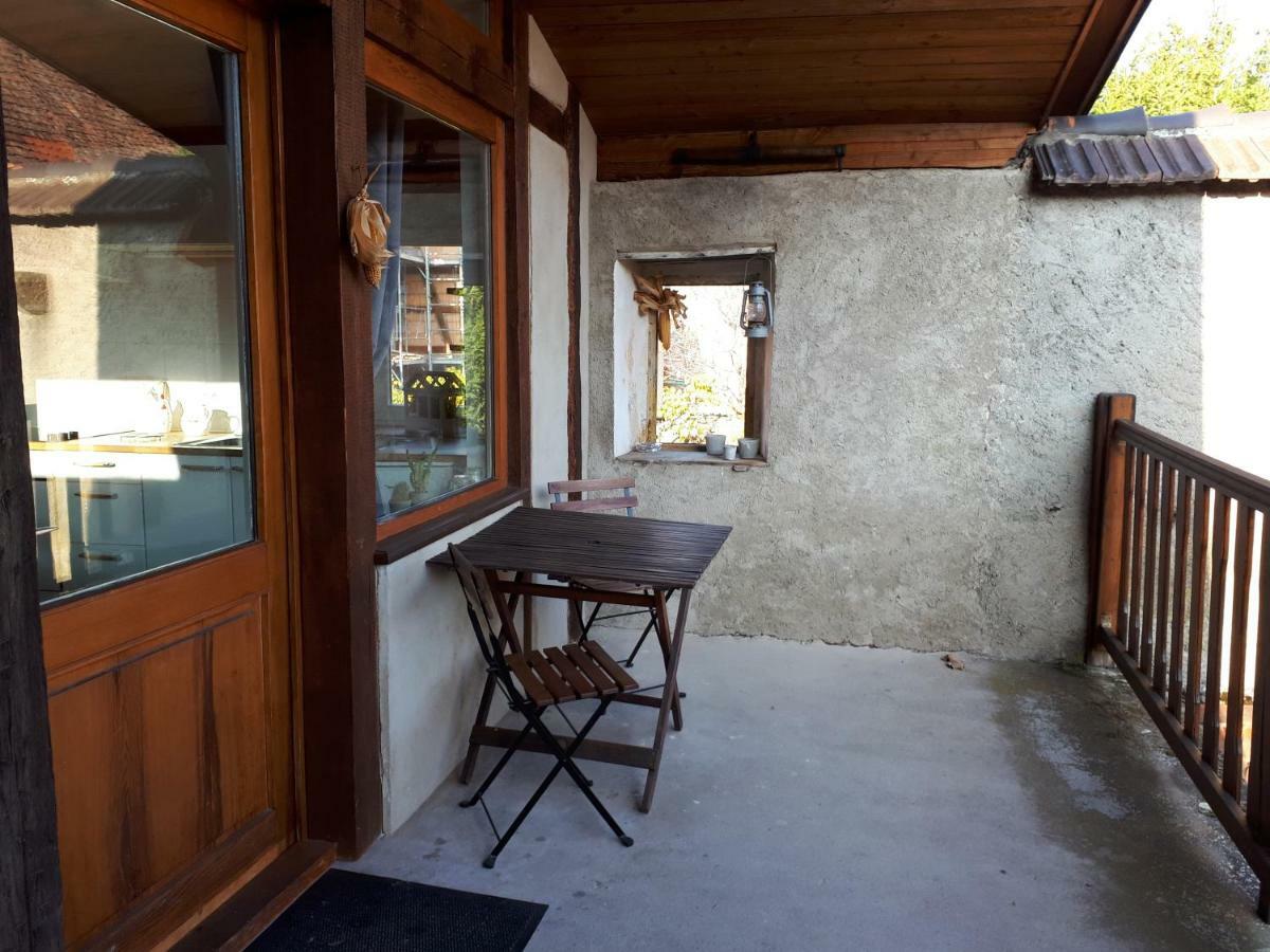 Le Nid De Cigognes Kintzheim Villa Exterior foto
